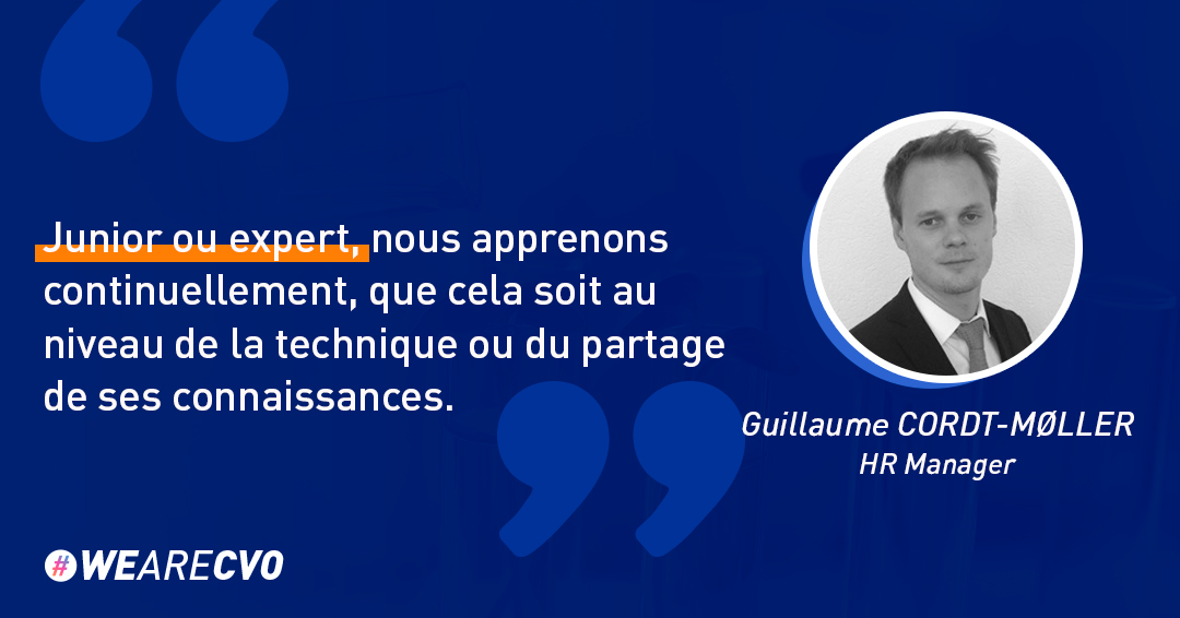 Guillaume Cordt Moller HR Manager Suisse formation interne CVO-EUROPE