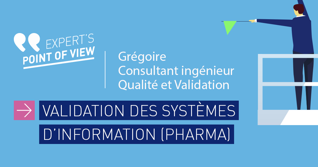 Paroles d'expert, Grégoire, consultant en VSI pour l'industrie pharmaceutique