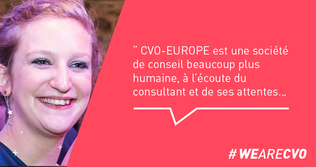 Interview de Camille ingénieur chez CVO-EUROPE Belgique